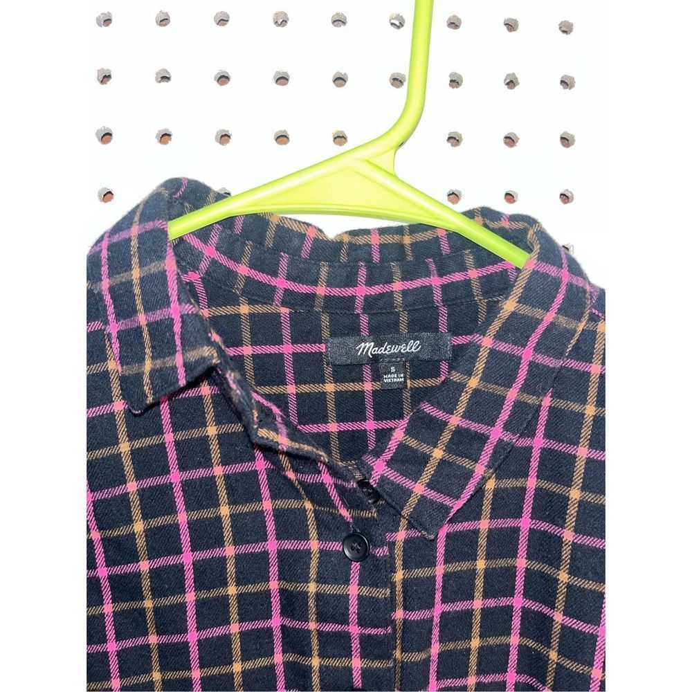 Madewell button down flannel shirt